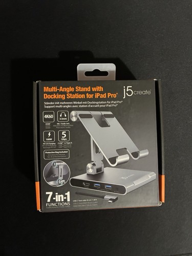 Multi angle stand with docking - angle,